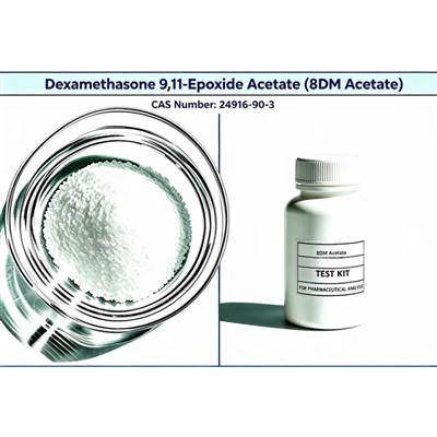 Dexametazón 9,11-epoxid acetát (8DM acetát) CAS 24916-90-3